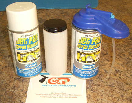 Gelcoat Products Boat and RV Repair Kit (Chaparral white)